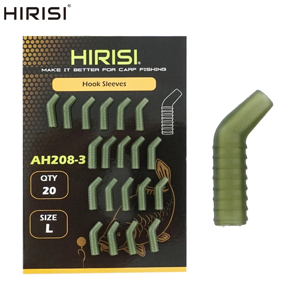 Fishing Equipment Carp - Hirisi 20pcs ปลาคาร์พอุปกรณ์ตกปลา Anti Tangle แขนยางปลาตะขอ