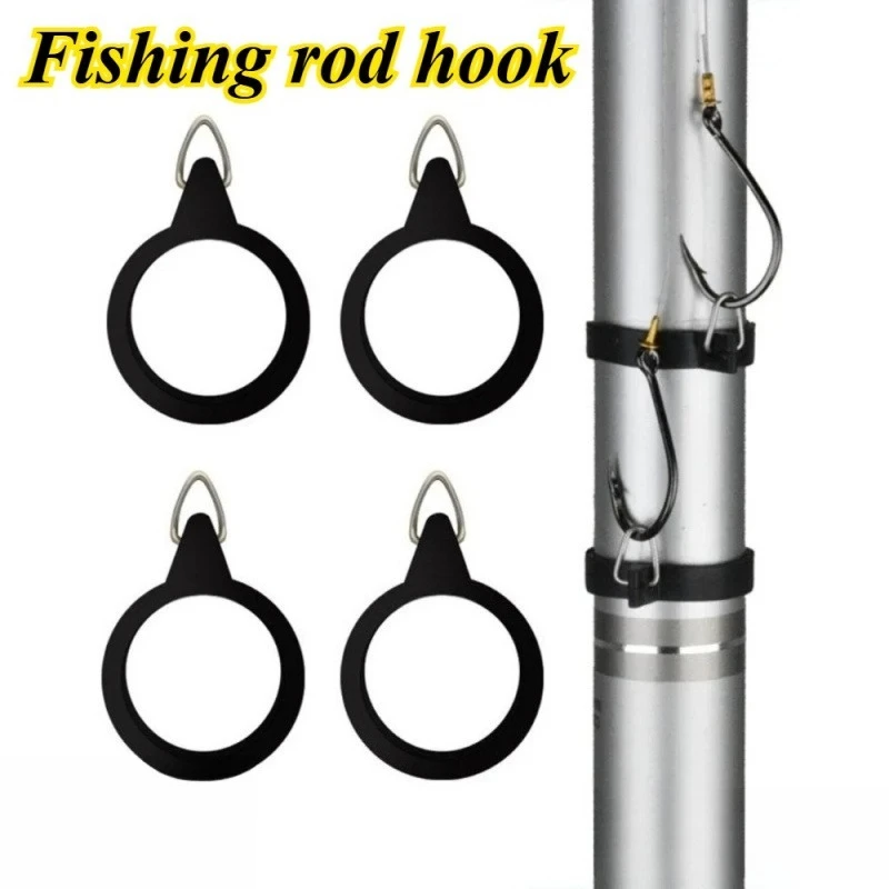 Fishing Equipment Carp - ที่ยึดเบ็ดตกปลา 4/6 ชิ้น, ห่วงสำหรับใส่เหยื่อ, อุปกรณ์เสริมสำหรับคันเบ็ดที่ใช้งานได้จริง