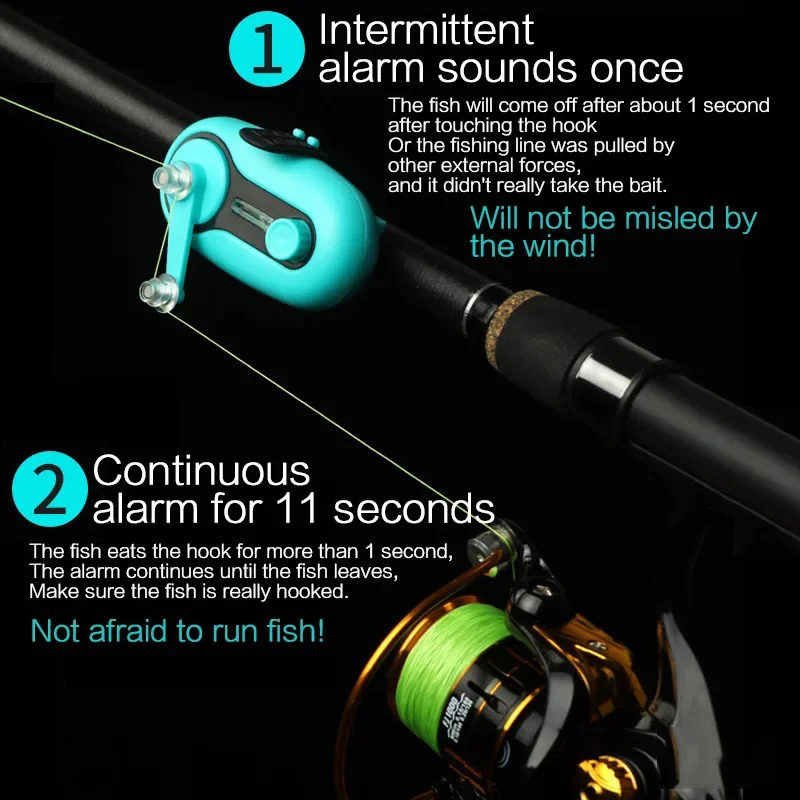 สัญญาณเตือนการตกปลาแบบอิเล็กทร - Ice Fishing Tip Up บทวิจารณ์และราคา
