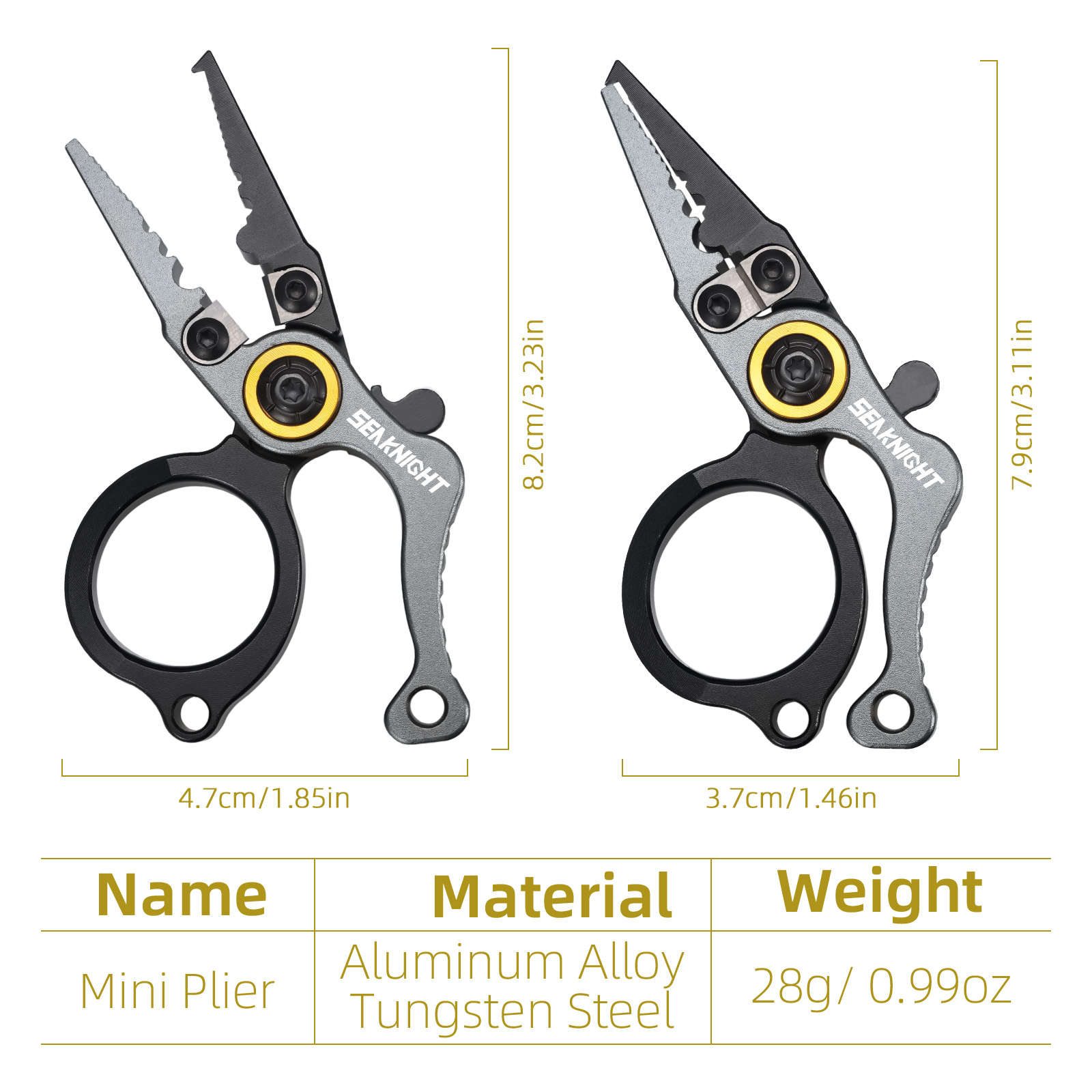 คีมตกปลา SeaKnight ขนาดเล็ก เค - Fishing Equipment Brands บทวิจารณ์และราคา