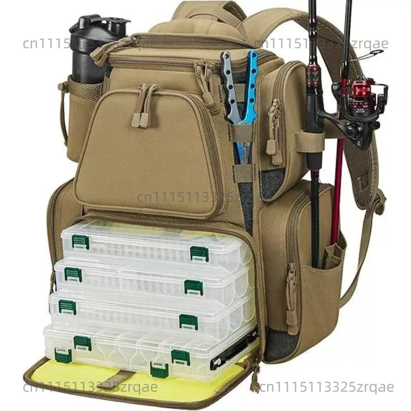 กระเป๋าเป้ใส่อุปกรณ์ตกปลาพร้อม - Fishing Equipment Bag บทวิจารณ์และราคา