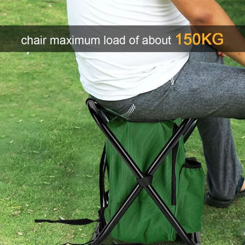 2 in 1 พับเก้าอี้ตกปลากระเป๋าต - Fishing Equipment Bag บทวิจารณ์และราคา