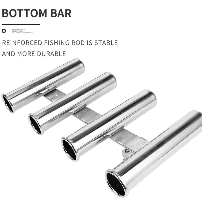 ที่วางคันเบ็ดสแตนเลส 4 ท่อ สำห - Fishing Equipment Cheap บทวิจารณ์และราคา