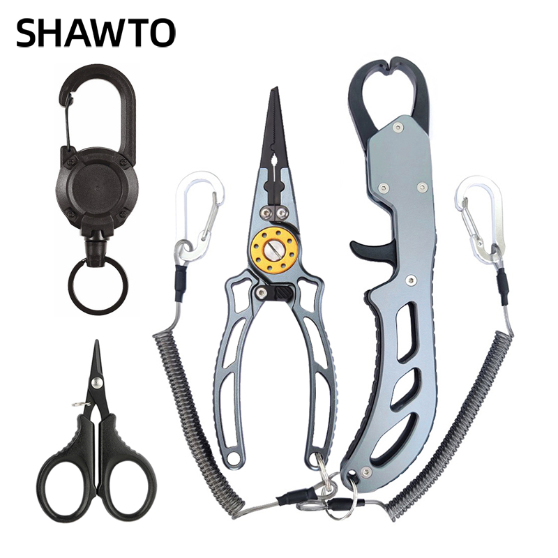 ชุดอุปกรณ์ตกปลา Shawto ที่คีบป - Fishing Equipment Essentials บทวิจารณ์และราคา