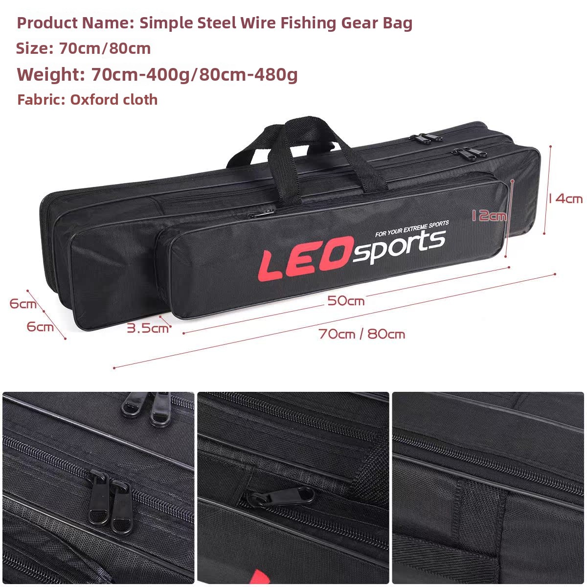กระเป๋าใส่คันเบ็ด LeO ทำจากลวด - Fishing Equipment Brands บทวิจารณ์และราคา